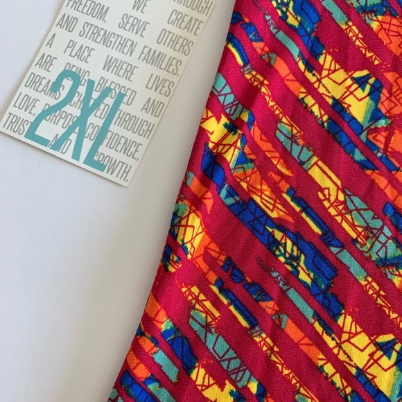 Women’s Lularoe Maxi Skirt Dress 2XL XXL - Picture 2 of 4